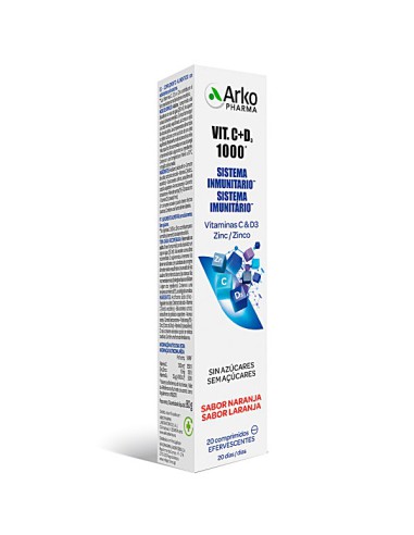 ARKOPHARMA VITAMINA C + D3 1000 20...