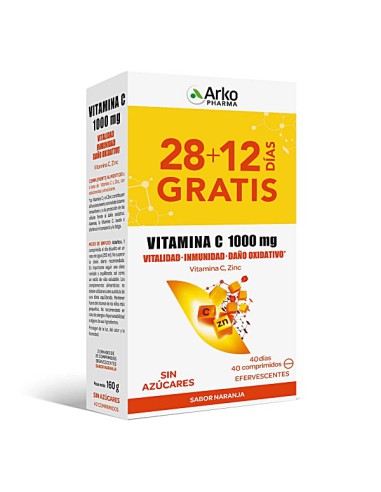 ARKOPHARMA VITAMINA C 1000 MG 40...
