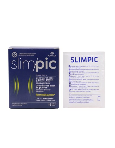 AQUILEA SLIMPIC 15 SOBRES SABOR LIMON