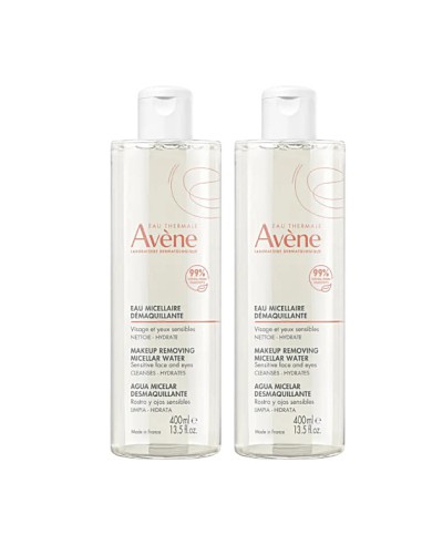 PACK DUO AGUA MICELAR AVENE 2X400 ML