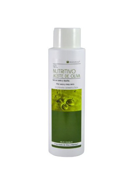 GEL NUTRITIVO ACEITE DE OLIVA PARA BAÑO Y DUCHA 500 ML