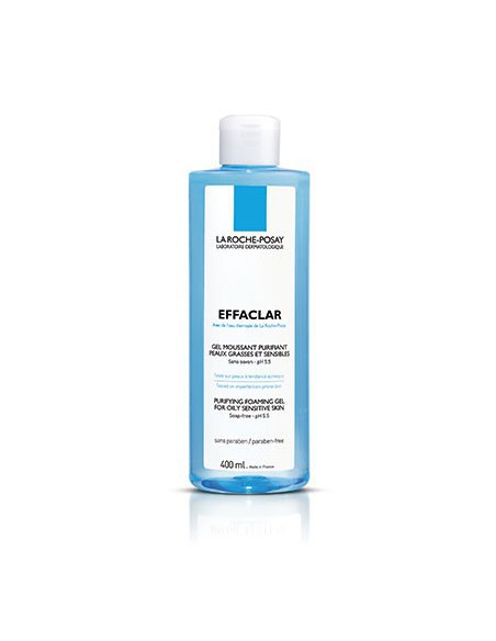 EFFACLAR GEL MOUSSANT+M 1 BOTELLA 400 ML