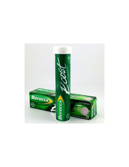 BEROCCA BOOST 15 COMPRIMIDOS EFERVESCENTES