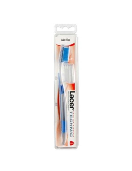 CEPILLO DENTAL ADULTO LACER MEDIO 1 UNIDAD