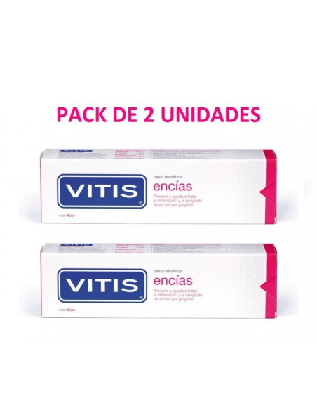 VITIS ENCIAS PASTA DENTIFRICA + COLUTORIO 2 ENVASES 150 ml + 1 ENVASE 30 ml
