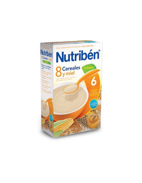 NUTRIBEN 8 CEREALES Y MIEL 4 FRUTAS 1 ENVASE 600 g