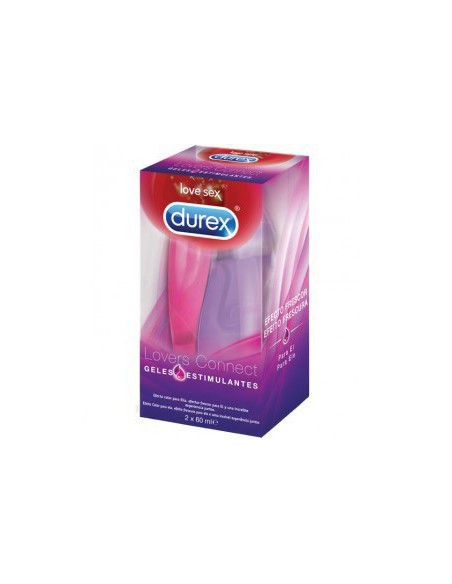 DUREX LOVERS CONNECT GEL ESTIMULANTE 2 UNIDADES 60 ml