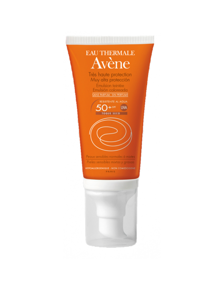 AVENE FLUIDO COLOREADO 50+ SPF MUY ALTA PROTECCION 1 ENVASE 50 ML