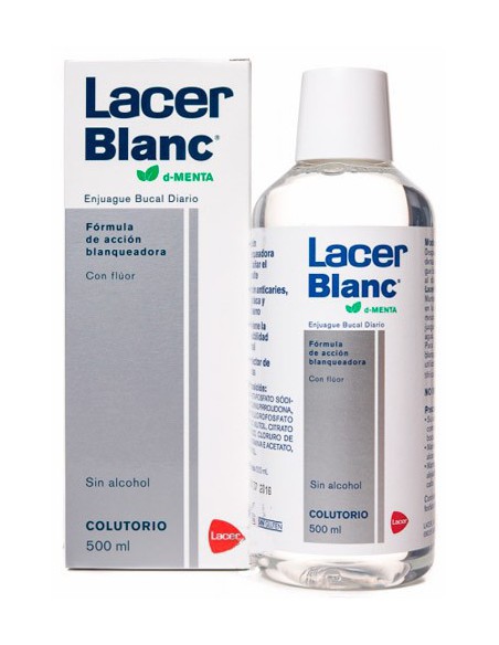 LACERBLANC COLUTORIO 1 ENVASE 500 ML SABOR D-MENTA