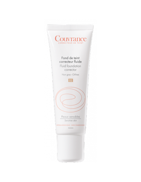 AVENE COUVRANCE MAQUILLAJE FLUIDO SPF 20 1 ENVASE 30 ML COLOR NATURAL