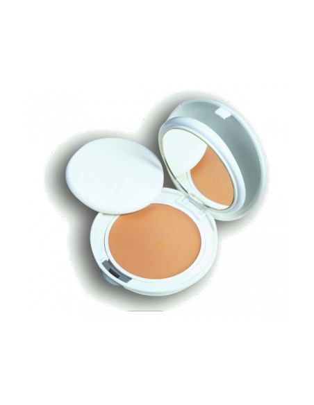 CREMA DE ROSTRO COMPACTA SPF 30 ACABADO MATE AVENE COUVRANCE 1 ENVASE 10 G COLOR MIEL