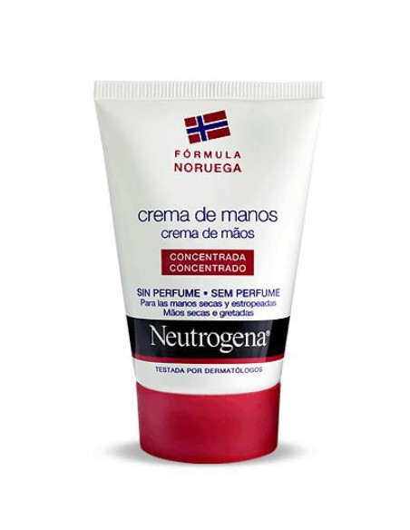 crema de manos, neutrogena, sin perfume