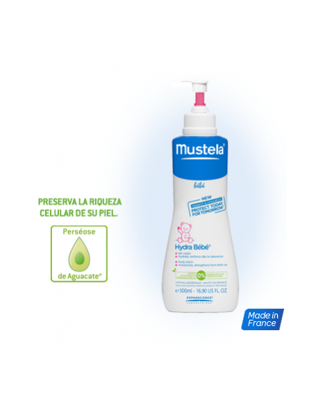 HYDRA BEBE LECHE CORPORAL 1 ENVASE 500 ML