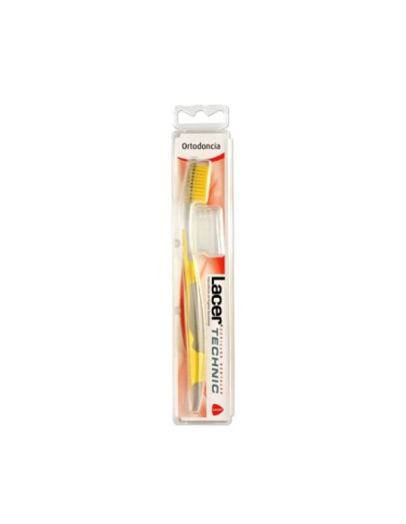CEPILLO DENTAL ORTODONCIA LACER 1 UNIDAD