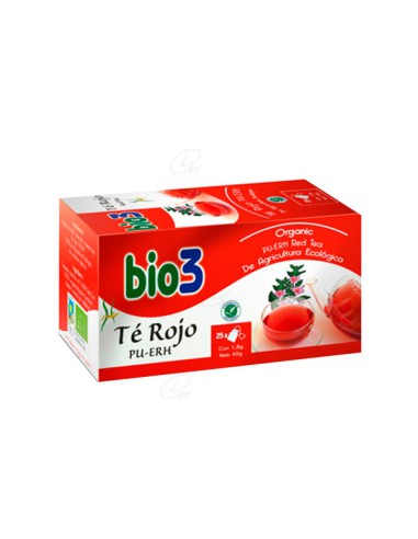 BIO3 TE ROJO 25 FILTROS 1,5 G