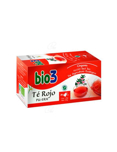 BIO3 TE ROJO 25 FILTROS 1,5 G