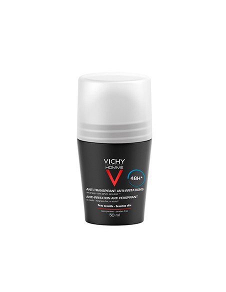 VICHY HOMME DESODORANTE PIEL SENSIBLE 1 ENVASE 50 ml