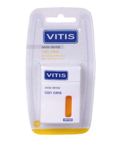 VITIS SEDA DENTAL CON CERA 50 M