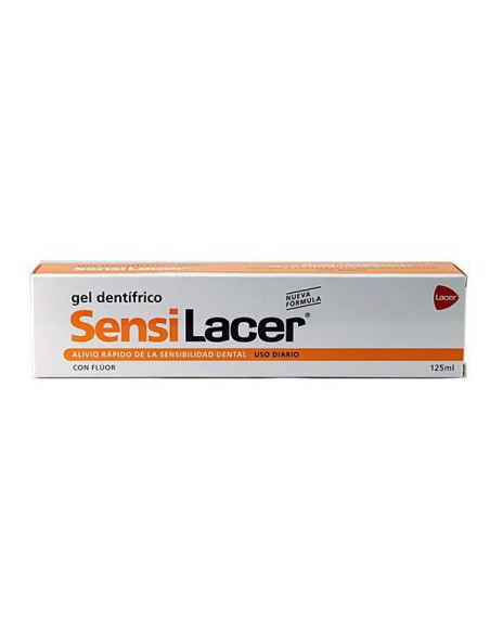 SENSILACER SENSIBILIDAD DENTAL GEL DENTIFRICO 1 TUBO 125 ml SABOR MENTA SUAVE