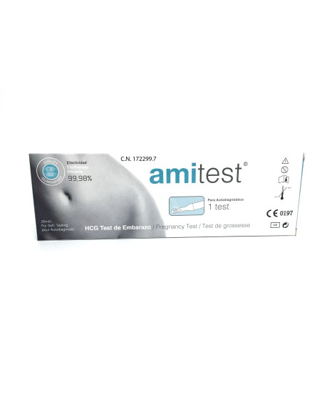 TEST DE EMBARAZO AMITEST 1 UNIDAD