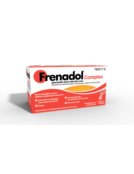 FRENADOL COMPLEX 10 SOBRES GRANULADO PARA SOLUCION ORAL