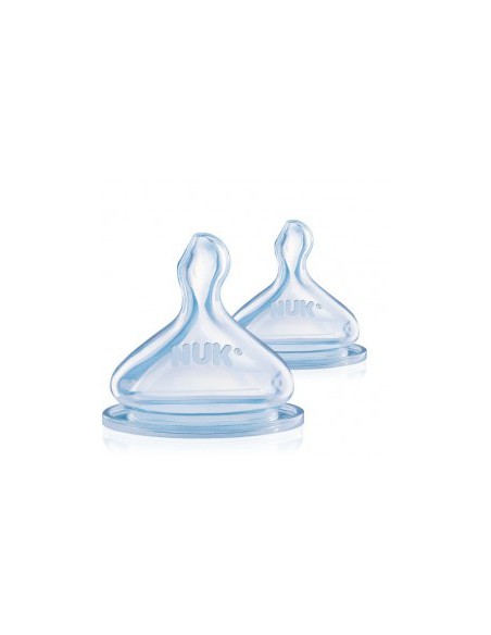TETINA SILICONA ANTICOLICO NUK FIRST CHOICE+ TALLA 2 XL 2 UNIDADES