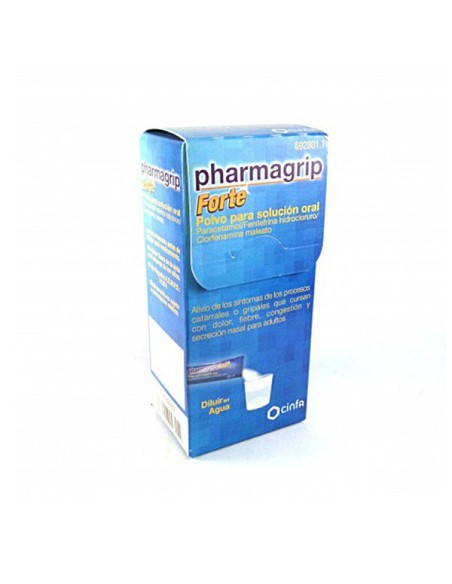 PHARMAGRIP FORTE CONGESTION Y SECRECION NASAL 10 SOBRES POLVO PARA SUSPENSION ORAL