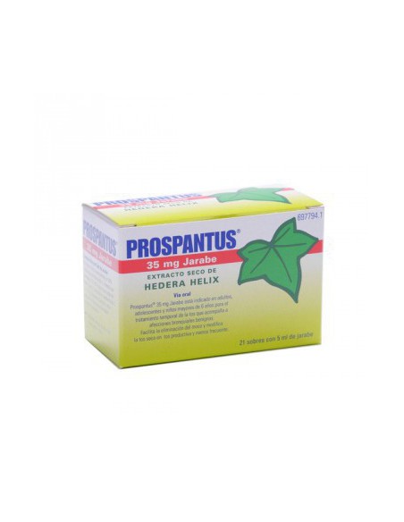 PROSPANTUS 35 MG 21 SOBRES JARABE 5 ML
