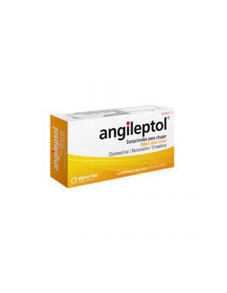 ANGILEPTOL 30 COMPRIMIDOS PARA CHUPAR (SABOR MIEL-LIMON)
