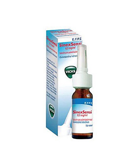 NASALVICKS 0,5 mg/ml SOLUCION PARA PULVERIZACION NASAL 1 FRASCO 15 ml