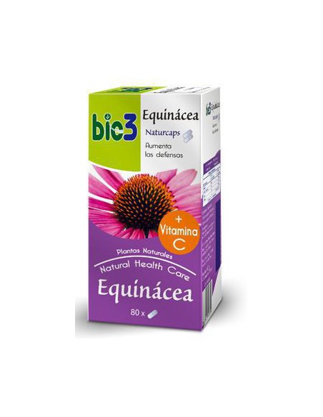 BIE3 ECHINACEA NATURCAPS 500 MG 80 CAPSULAS