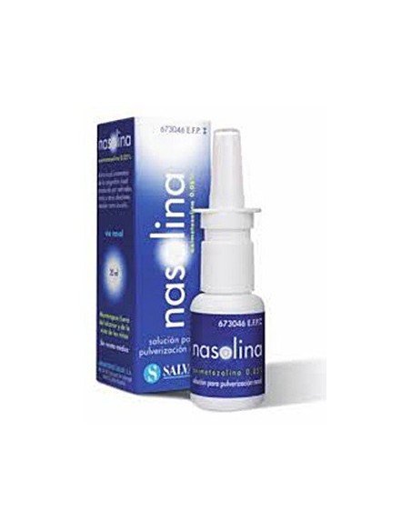 NASOLINA 0,57 mg/ml SOLUCION PARA PULVERIZACION NASAL 1 FRASCO 20 ml