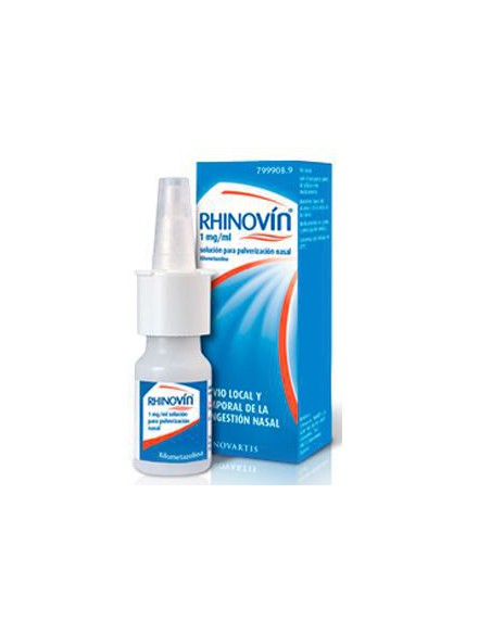 RHINOVIN 1 mg/ml SOLUCION PARA PULVERIZACION NASAL 1 FRASCO 10 ml