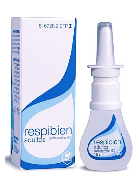 RESPIBIEN 0,5 MG/ML SOLUCION PARA PULVERIZACION NASAL 1 FRASCO 15 ML