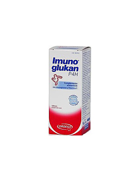 IMUNOGLUKAN P4H 1 ENVASE 120 ml