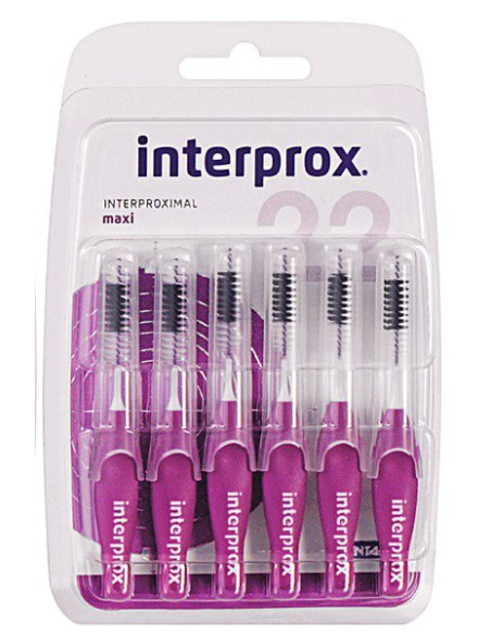 CEPILLO ESPACIO INTERPROXIMAL INTERPROX MAXI 6 UNIDADES