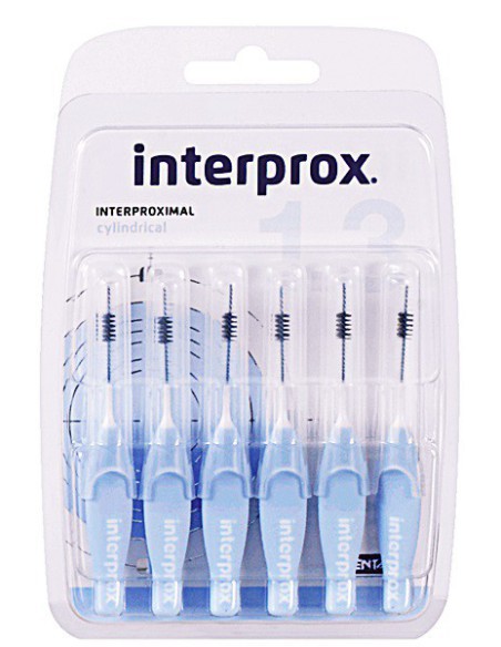 CEPILLO ESPACIO INTERPROXIMAL INTERPROX CILINDRICO 6 UNIDADES