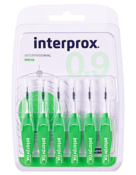 CEPILLO ESPACIO INTERPROXIMAL INTERPROX MICRO 6 UNIDADES