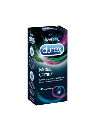 DUREX MUTUAL CLIMAX PRESERVATIVOS 12 U
