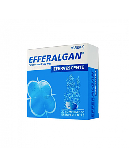 EFFERALDOL 500 mg 20 COMPRIMIDOS EFERVESCENTES