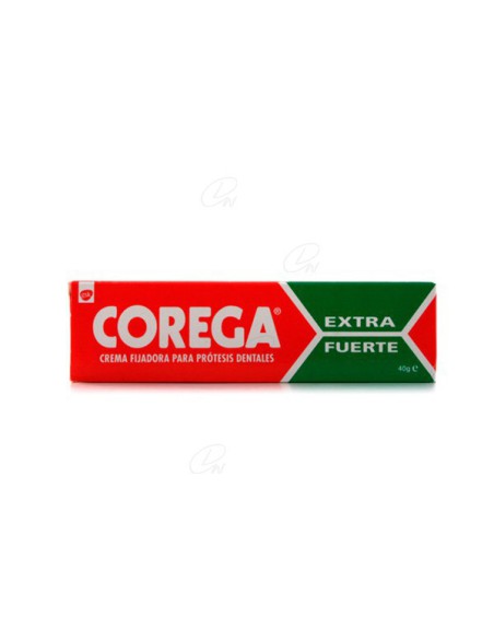 COREGA CREMA EXTRA FUERTE ADHESIVO PROTESIS DENTAL 1 TUBO 40 g SABOR MENTA