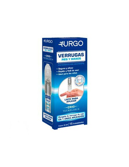 URGO VERRUGAS MANOS Y PIES ANTIVERRUGAS 1 ENVASE 38 ml