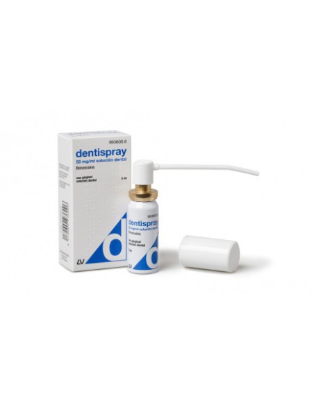 DENTISPRAY 50 mg/ml SOLUCION DENTAL 1 FRASCO 5 ml