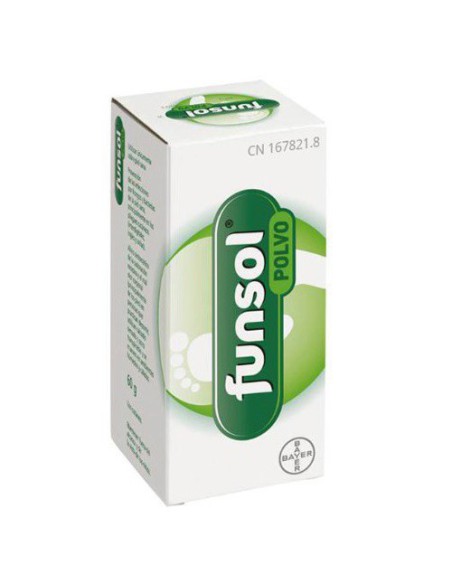 FUNSOL POLVO 60 G polvos para pies