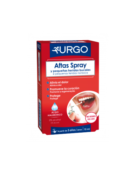 URGO AFTAS SPRAY 15 ML , LLAGAS