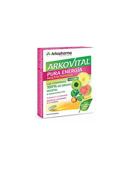 ARKOVITAL PURA ENERGIA MULTIVITAMINICO 30 COMPRIMIDOS