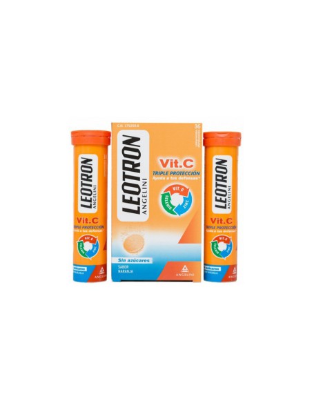 LEOTRON VITAMINA C 36 COMP+18 COMP