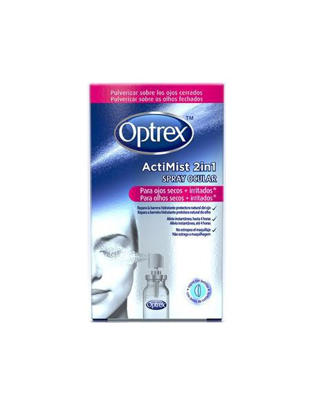 OPTREX ACTIMIST 2 EN 1 SPRAY OCULAR OJOS SECOS  10 ML