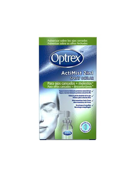 OPTREX ACTIMIST 2 EN 1 SPRAY OCULAR OJOS CANSADO 10 ML