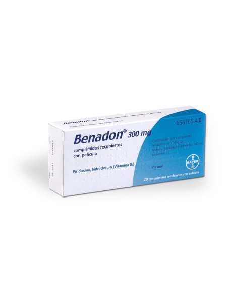 BENADON 300 MG 20 COMPRIMIDOS